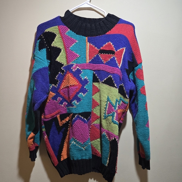 Vintage Marisa Chrislina Collection Hand Knit Sweater - Picture 14 of 15